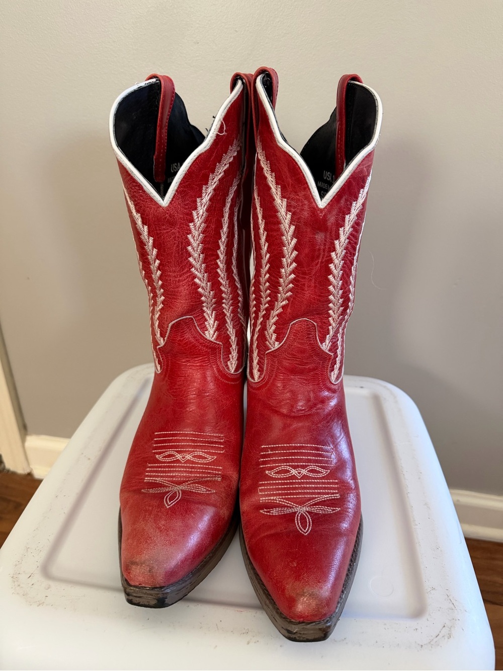 Red Cowgirl Boots
